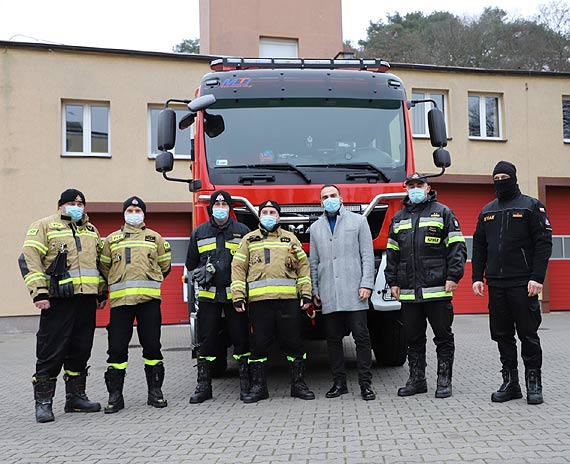 Gotowy do akcji - nowy wz straacki bdzie stacjonowa w Midzyzdrojach