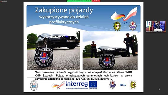Zakończenie projektu INT 45 pod nazwą: „Poprawa bezpieczeństwa w ruchu drogowym na transgranicznych szlakach komunikacyjnych Pomorza Zachodniego i Meklemburgii Pomorza Przedniego”