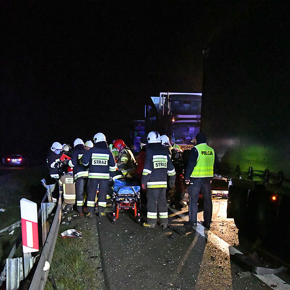 Grony wypadek na DK3. Kobieta z audi A3 jest w bardzo cikim stanie. Zobacz film!