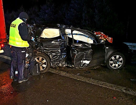 Grony wypadek na DK3. Kobieta z audi A3 jest w bardzo cikim stanie. Zobacz film!