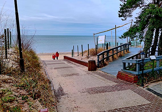 Nowe, techniczne zejcie na pla w Midzyzdrojach – kolejny sukces wsppracy z Urzdem Morskim w Szczecinie