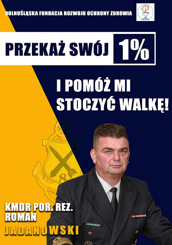 Pomóżmy Romanowi Jadanowskiemu stoczyć walkę z chorobą