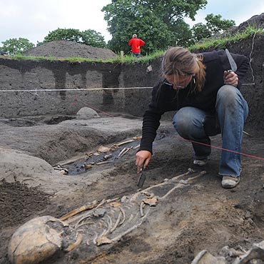 Wielkie odkrycie w Lubinie! Archeolodzy znaleźli szczątki pierwszych chrześcijan