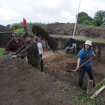 Wielkie odkrycie w Lubinie! Archeolodzy znale�li szcz�tki pierwszych chrze�cijan 