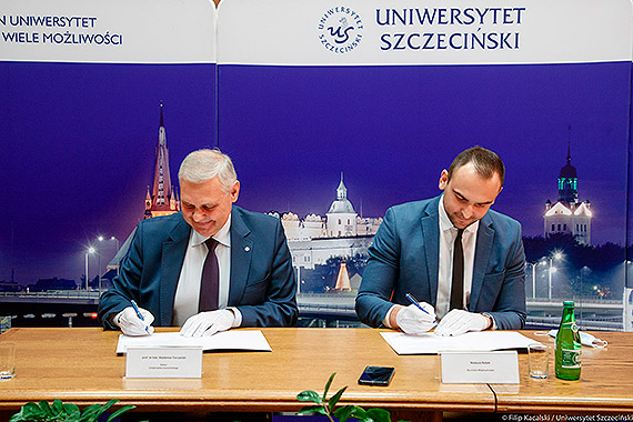 Podpisanie listu intencyjnego dotyczcego wsppracy Uniwersytetu Szczeciskiego i Gminy Midzyzdroje