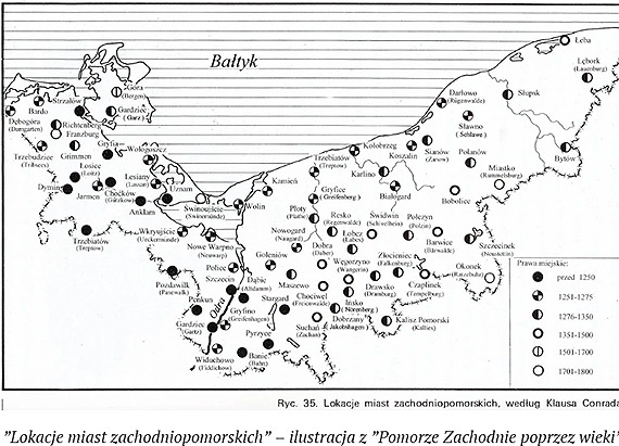 Nowożytne fortyfikacje Kamienia na tle innych miast pomorskich