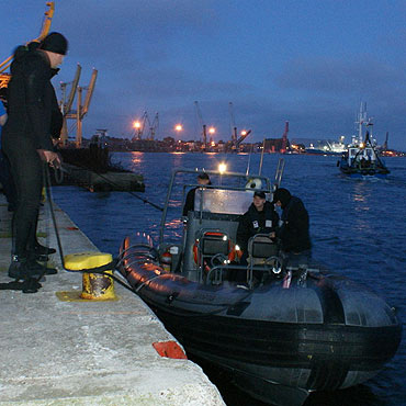 Minerzy wysadzili bomb� na Zatoce Pomorskiej