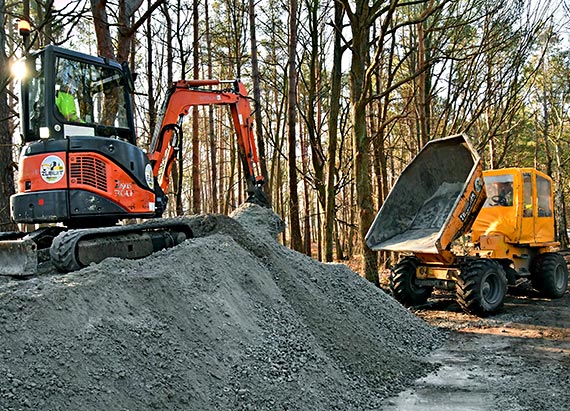 Prace - zaawansowane. Rowerzyci ju czekaj