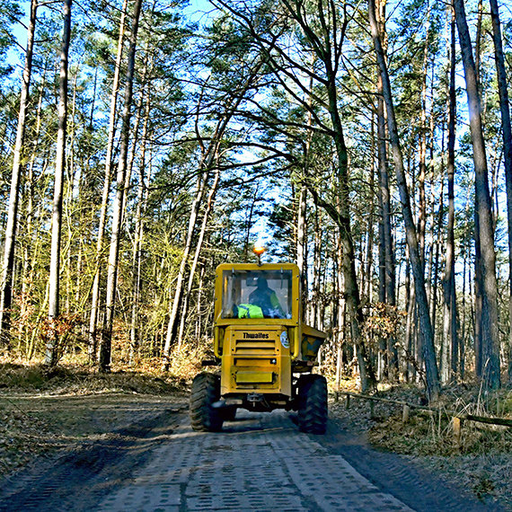 Prace - zaawansowane. Rowerzyci ju czekaj