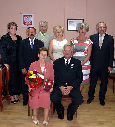 �wierzno: Prze�yli ze sob� ju� 50 lat. Dostali odznaczenia od prezydenta