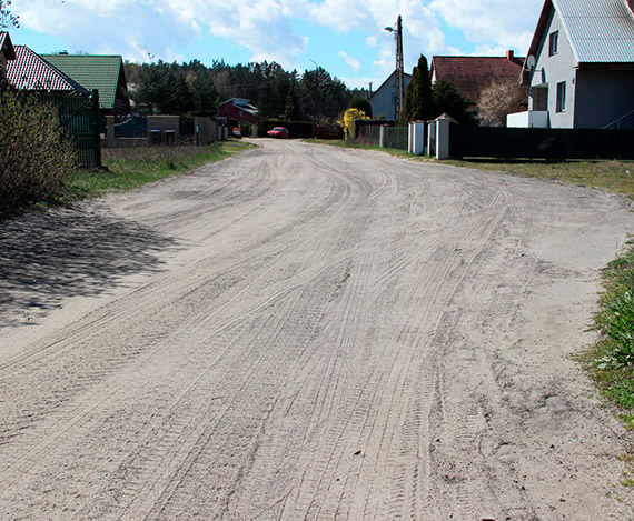 Przebudowa drogi gminnej w Dargobądzu