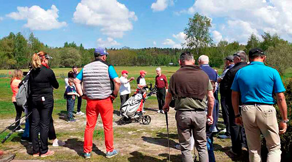 Inauguracja Akademii Golfa Seniorów 50+ pod honorowym patronatem Starosty Kamieńskiego
