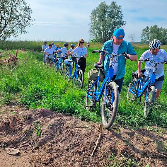 Rozwój sieci tras rowerowych na Wyspie Wolin