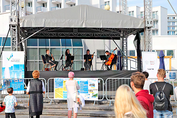 Koncert Baltic Neopolis Quartet w Międzyzdrojach