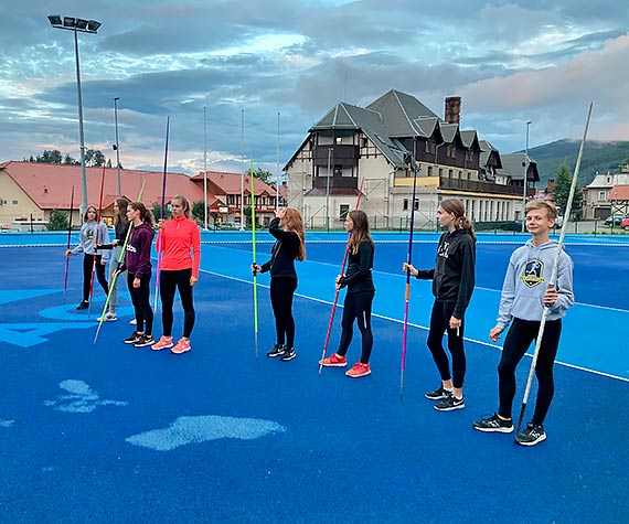 Obóz lekkoatletyczny AL Międzyzdroje