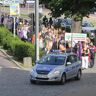 Pielgrzymka do Cz�stochowy: Nie idziemy na ilo��, tylko na jako��