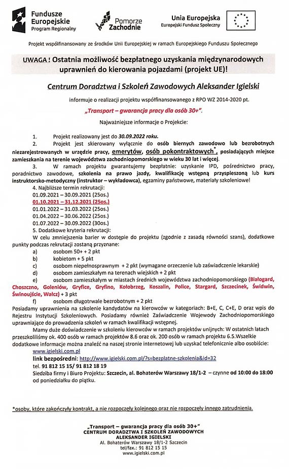 Uprawnienia do kierowania pojazdami