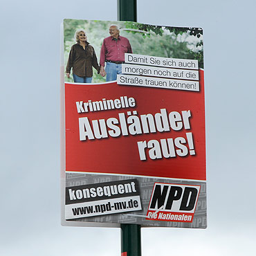 NPD: Przest�pcy obcokrajowcy precz!