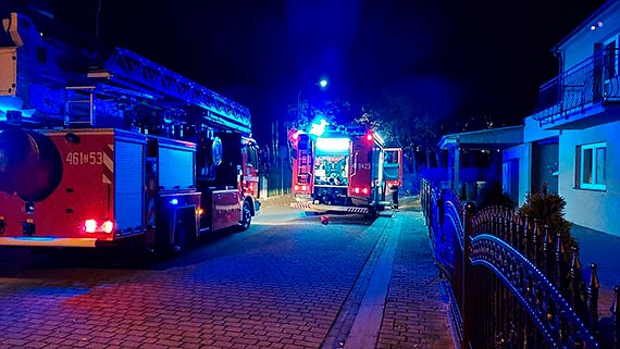 Sezon na poary sadzy w kominie otwarty. Tym razem do poaru komina doszo w Dziwnowie