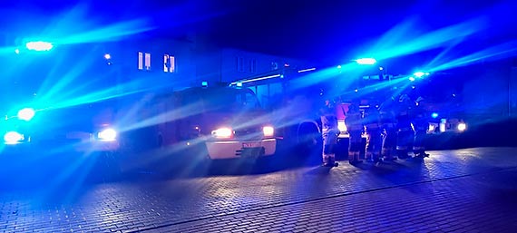 Strażacy z OSP Międzyzdroje też oddali hołd