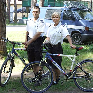 Rowerowe patrole wyjecha�y na ulice