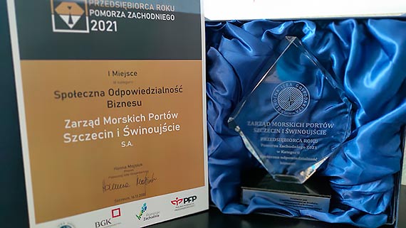 ZMPSiŚ z wyróżnieniem Społecznej Odpowiedzialności Biznesu 2021