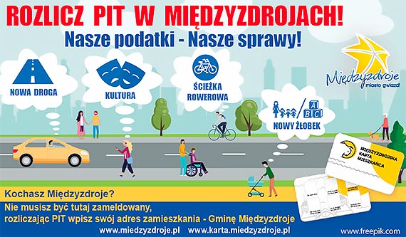 Rozlicz PIT – tam gdzie mieszkasz. Zostaw podatek w Gminie Midzyzdroje!