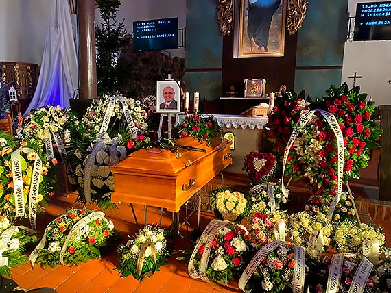 Poegnano byego burmistrza Golczewa Andrzeja Danieluka