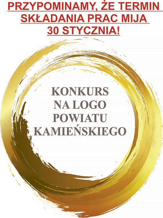 Przypomnienie o konkursie na logo powiatu kamieskiego