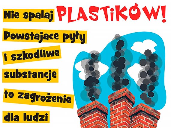Przypominamy mieszkacom, by zamiast spala, segregowali odpady
