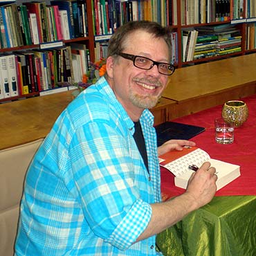 Mi�dzyzdroje: Wsp�tw�rca „Pere� z lamusa”  w bibliotece