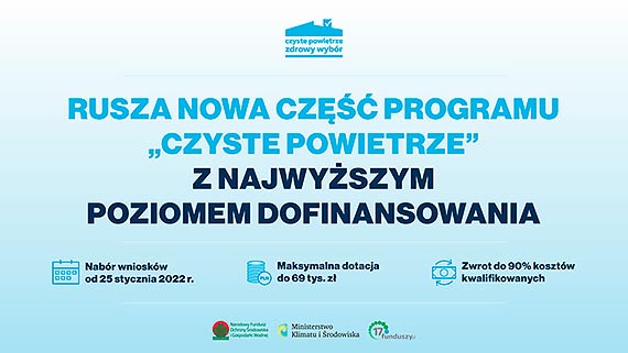 Nowa cz programu „Czyste Powietrze”