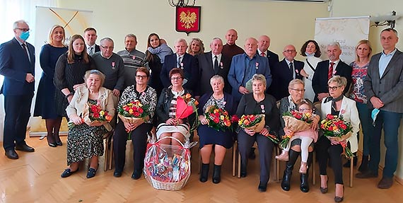 „Złote Gody” - Uroczystość wręczenia medali za Długoletnie Pożycie Małżeńskie