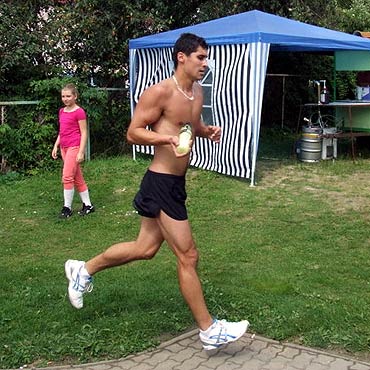 Gor�ca rywalizacja w Golczewskim Triathlonie