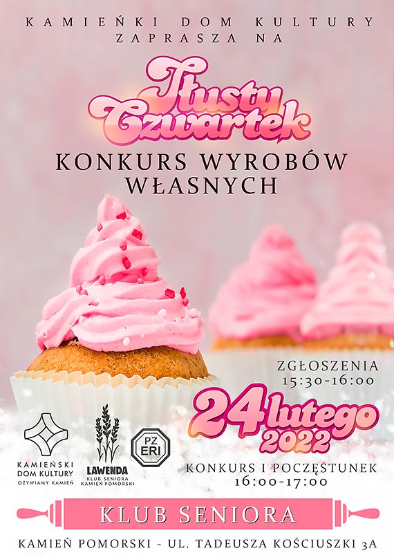 TŁUSTY CZWARTEK z Kamieńskim Domem Kultury!