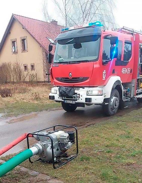 OSP Golczewo kilka razy wyjeżdżała usuwać skutki wichury
