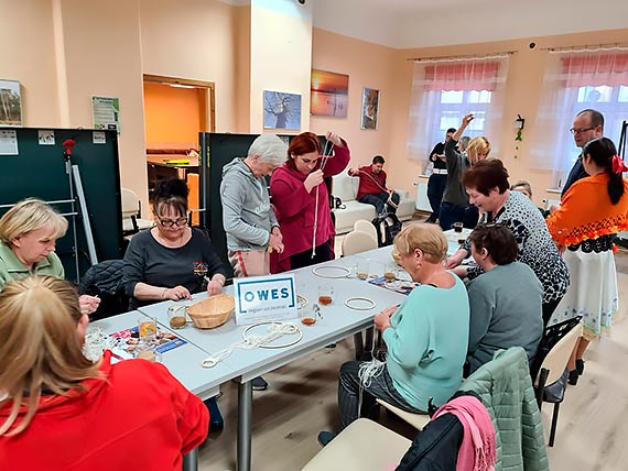 „Makrama w Wiklinie” – warsztaty rękodzielnicze w siedzibie KGW „Wiklina” w Wapnicy