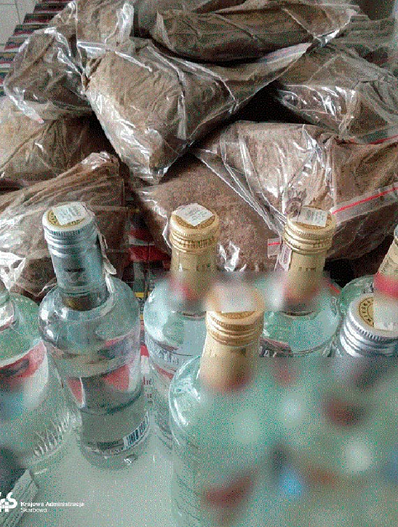 Nielegalny tyto i alkohol w Poczynie Zdroju