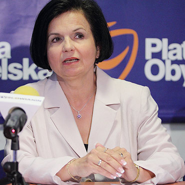 Ewa �muda - Trzebiatowska kandydatk� PO do parlamentu