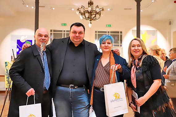 Wernisaż wystawy berlińskich artystów pt. „MMMM” w Międzynarodowym Domu Kultury w Międzyzdrojach