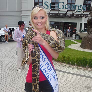 Olga P�osaj walczy o tytu� Miss Polski 2011