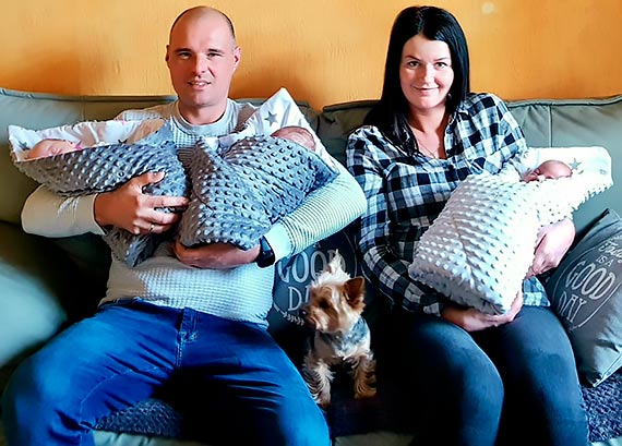 Podwójne potrójne szczęście w szpitalu „Zdroje”