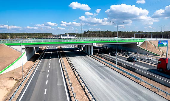 Nowy wiadukt na węźle drogowym Szczecin Kijewo otwarty