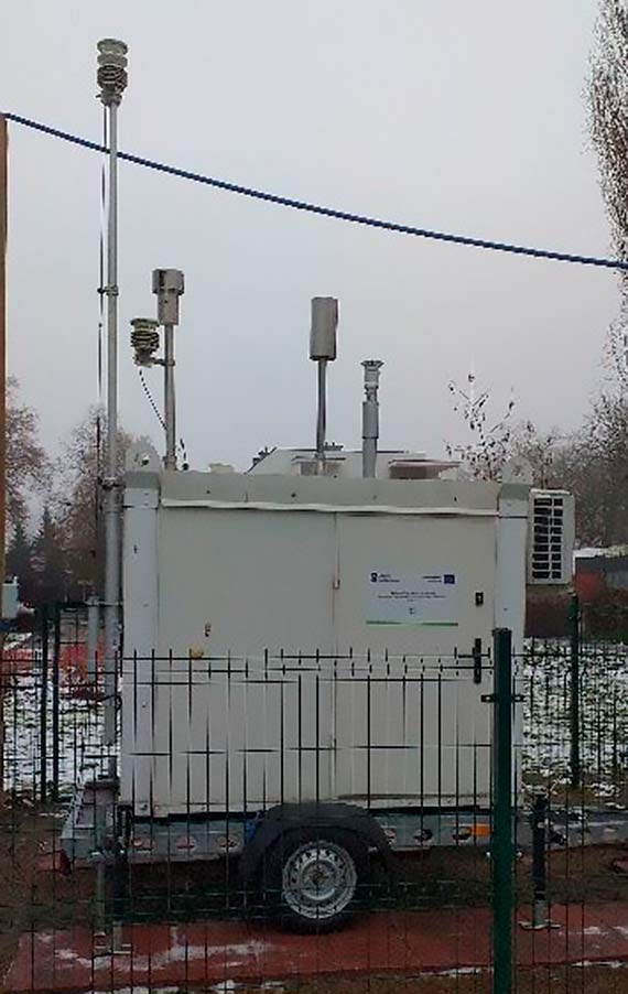 Komunikat - mobilna stacja pomiarw jakoci powietrza