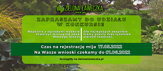 Zielona aweczka 2022r. - konkurs grantowy