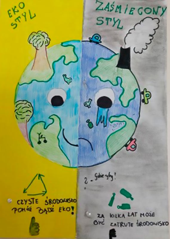 Wyniki Powiatowego konkursu plastycznego pt. „Nasza Planeta, Nasze Zdrowie”
