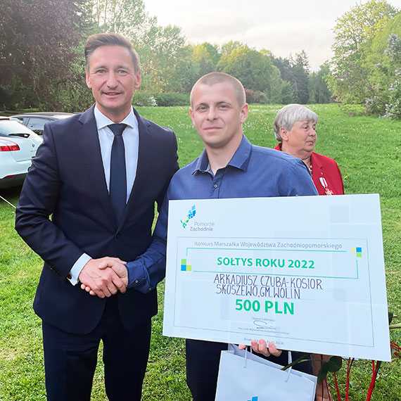 Trzech Sotysw z Powiatu Kamieskiego wyrnionych w konkursie Marszaka Wojewdztwa Sotys roku 2022