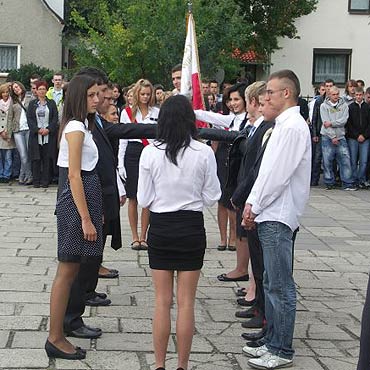 Kamie� Pomorski: Pierwszy dzie� szko�y za nami