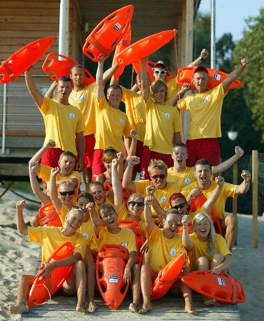 Ratownicy zako�czyli sezon. Zobacz film!