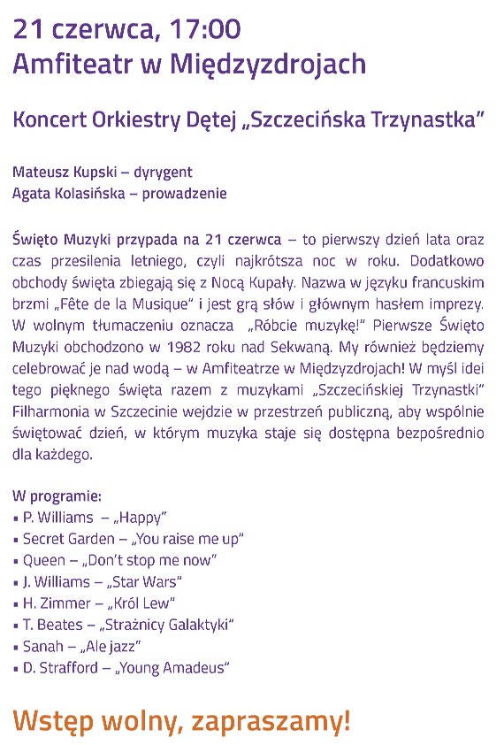 Święto Muzyki w Międzyzdrojach